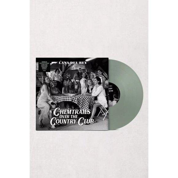 Lana Del Rey Chemtrails Over The Country Club Limited LP Green Vinyl Record New